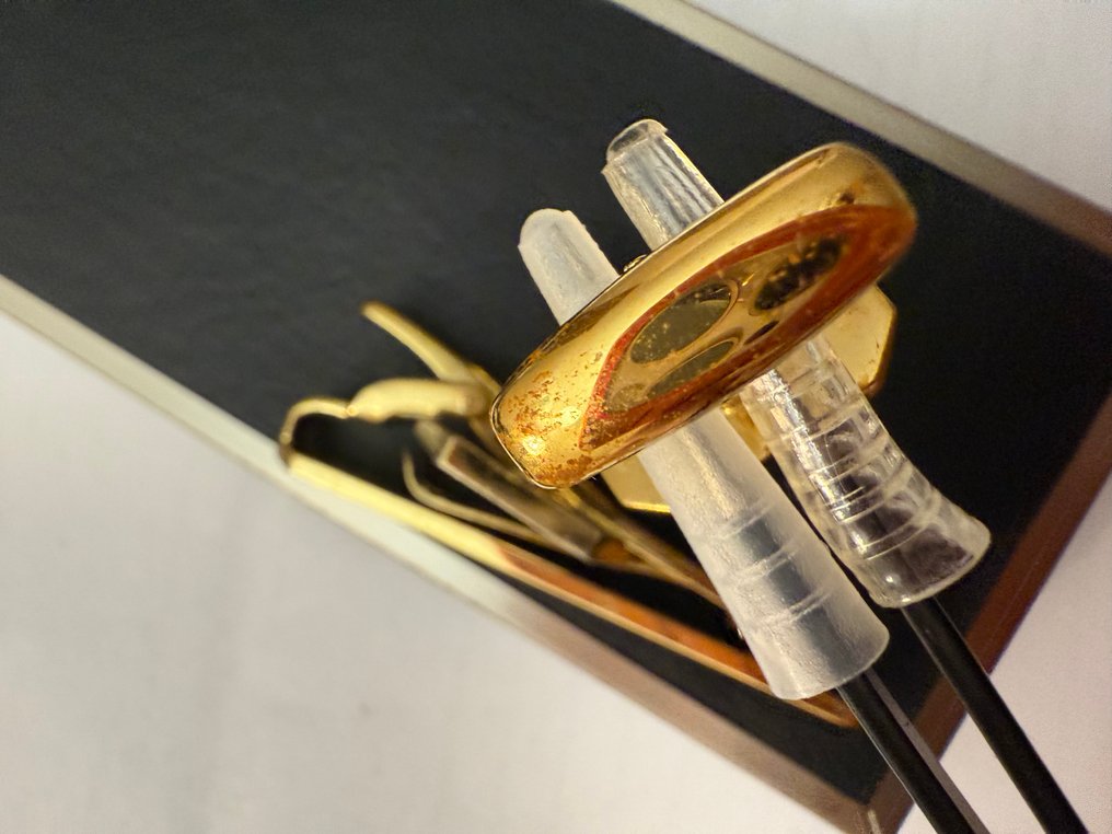 Yves Saint Laurent - 鍍金, 金屬 - 袖口扣 #3.2