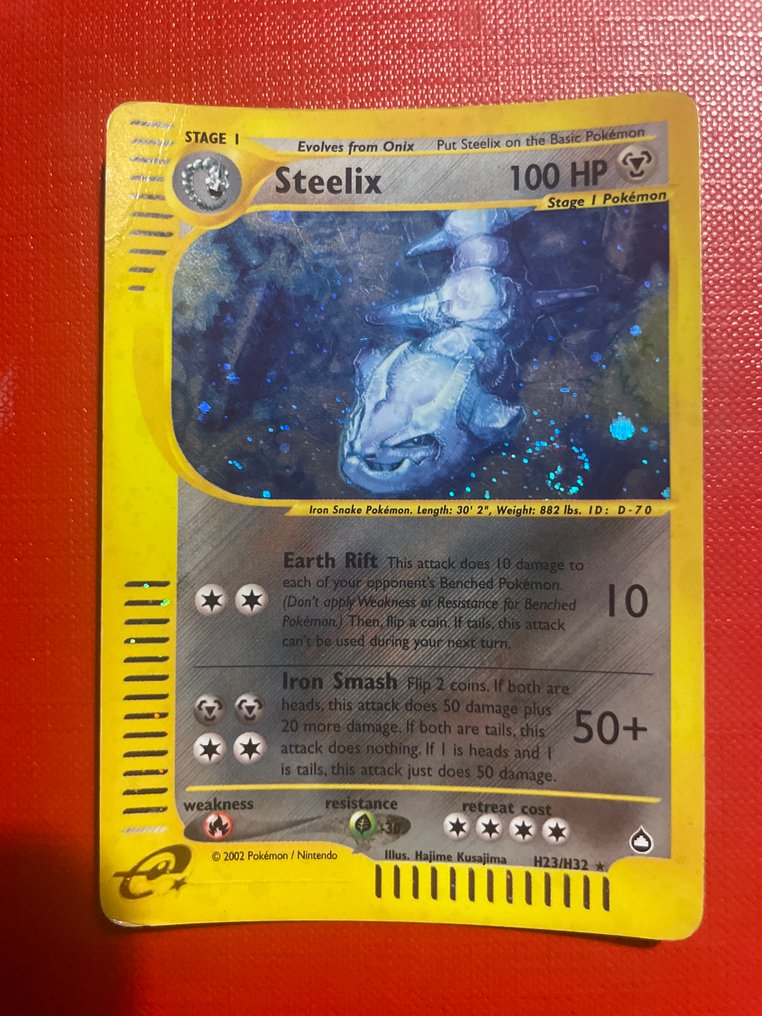 Pokémon - 1 Card - Steelix H23/H32 Galaxy holo - Various sets #1.0