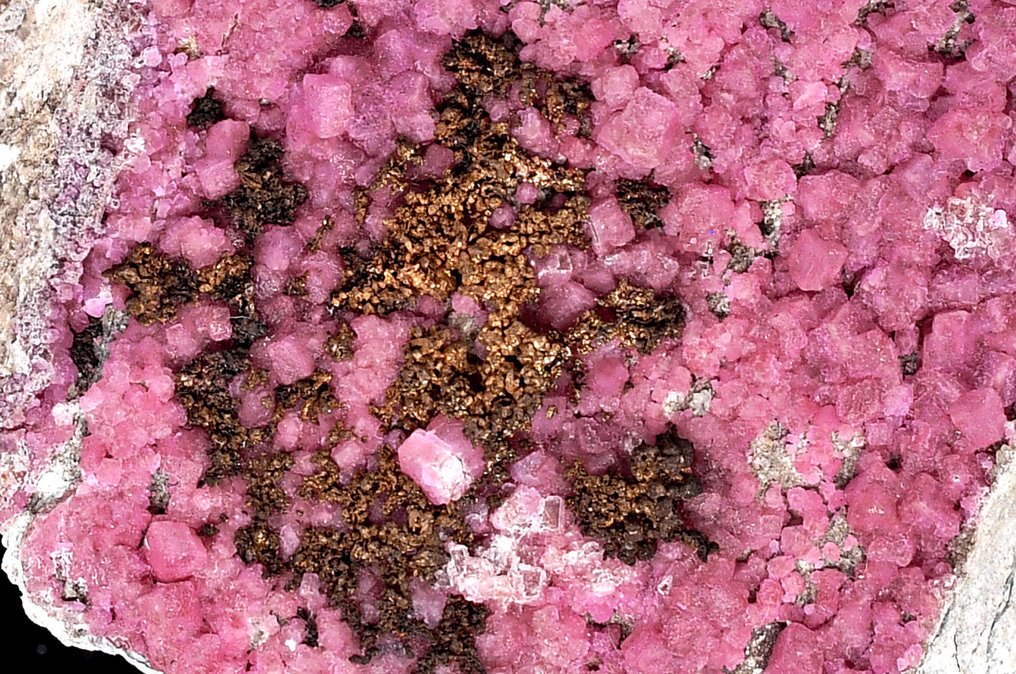 结晶的天然铜在钴辉石白云石上 来自刚果民主共和国——有趣且罕见的标本 - 高度: 7.5 cm - 闊度: 4.4 cm- 149 g #2.1