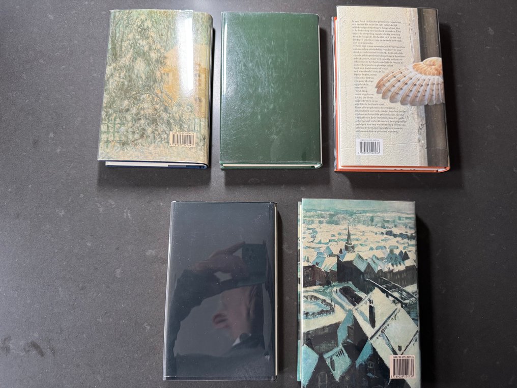 Maarten 't Hart - Lot met vijf gebonden eerste drukken - 1979-2004 #2.1