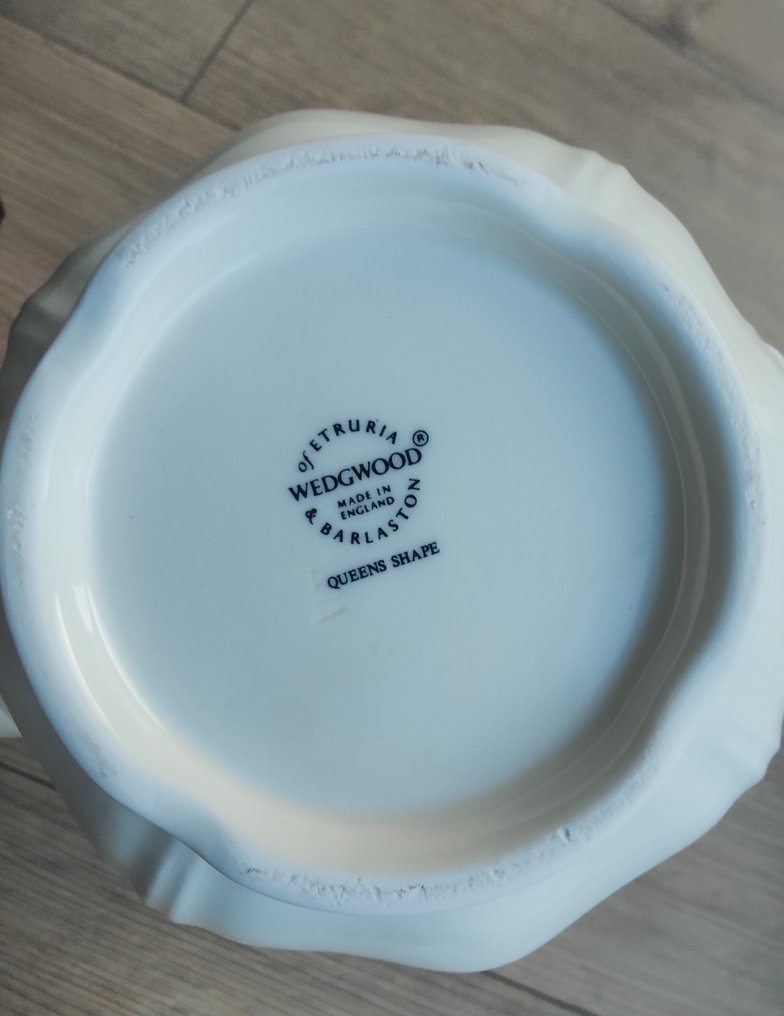 Wedgwood - 咖啡及茶水用具 (14) - Queens Shape - 瓷 - 象牙白骨瓷 #1.0