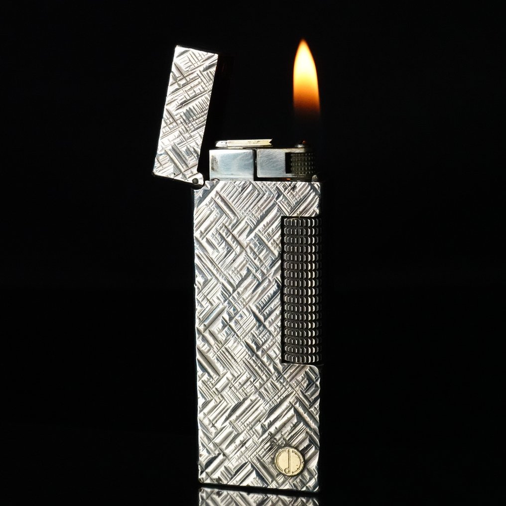 Dunhill - Florentine Pattern Rollagas Lighter - Senza prezzo di riserva - Accendino - Placcato argento #1.0