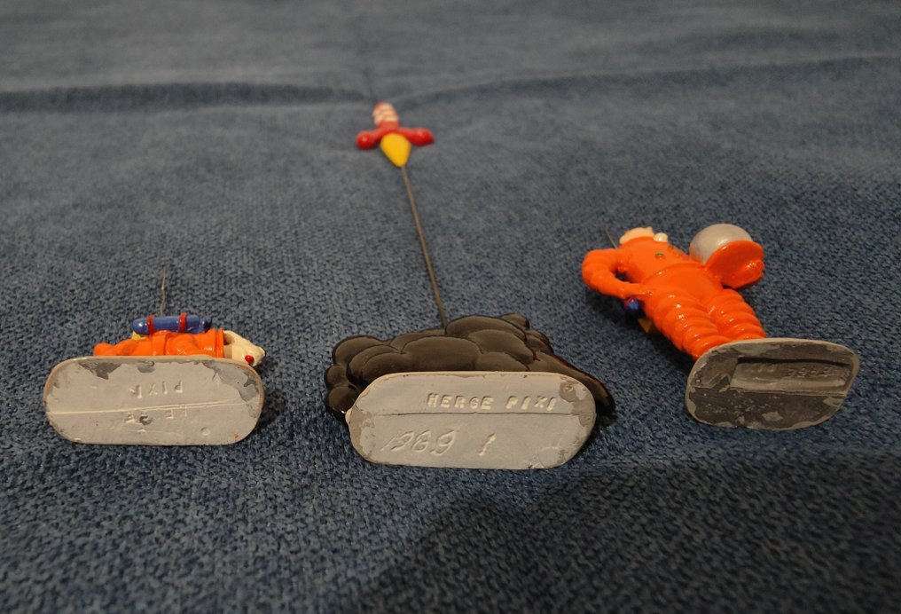 Tintin - Figurines Pixi 4585 + 4591 - Ensemble Lune #2.1