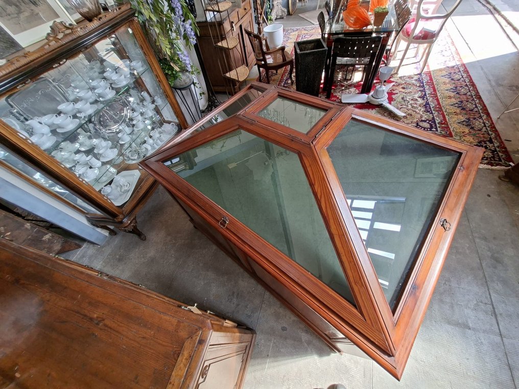 展示柜 - 松木 - 博物馆展览陈列柜 #3.2