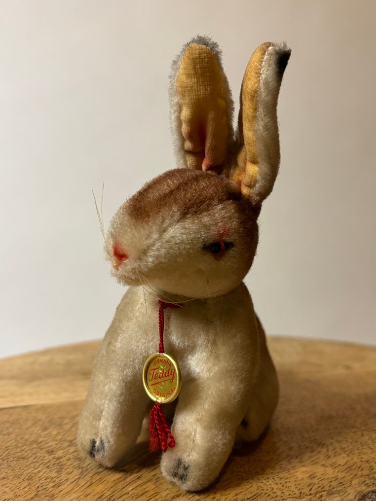 Teddy, Steiff - 玩具人偶 - Stoffhase, Steiff Giraffe, Steiff Maus - 纺织品, 天鹅绒 #2.1