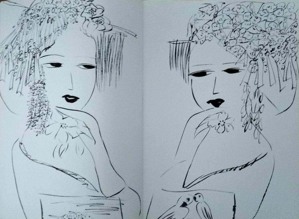 Walasse Ting - Blue Sky - 1991 #3.2