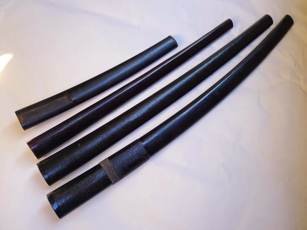 美丽的四把长刀和短刀鞘套装 - 日本 #1.0