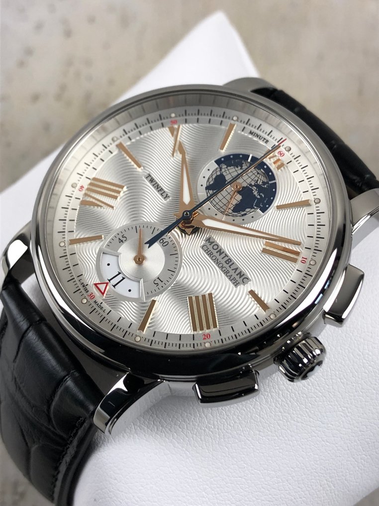 Montblanc - 4810 TwinFly Chronograph Automatic GMT Limited Edition - 114859 - Férfi - 2020+ #1.0