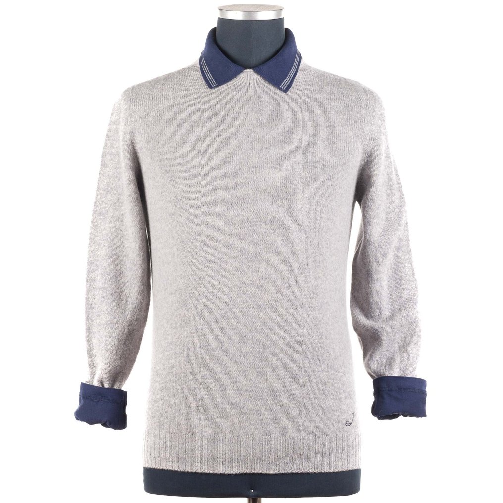 M - Jacob Cohen - NO RESERVE - WOOL Sweater - J1006 - Jas - Nieuw met tags #2.1