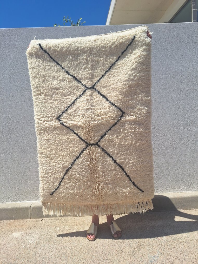 Berber - Tæppe - 1.52 m - 1 m - Berberteppich #1.0