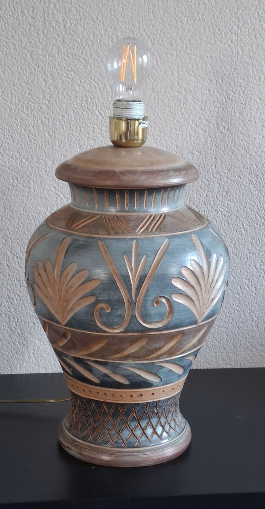 HB Design - Vase mounted lamp - Vaaslamp - Pottery - Without cover! #3.2