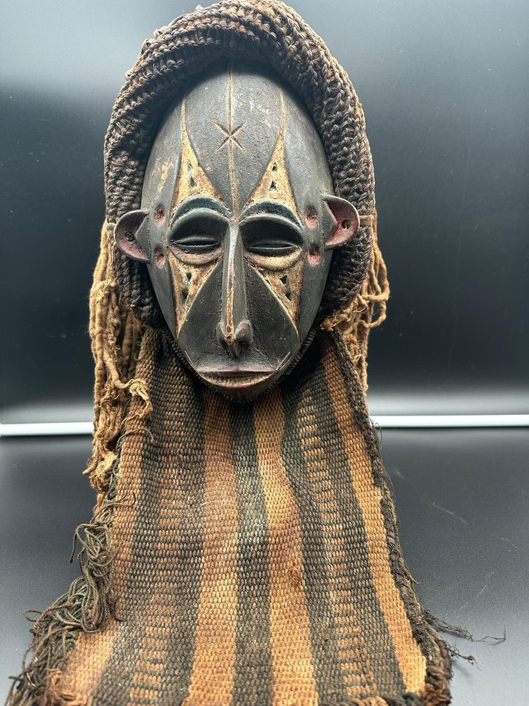 跳舞面具 - ibo - 尼日利亞 - 伊博舞蹈面具  (沒有保留價) #1.0