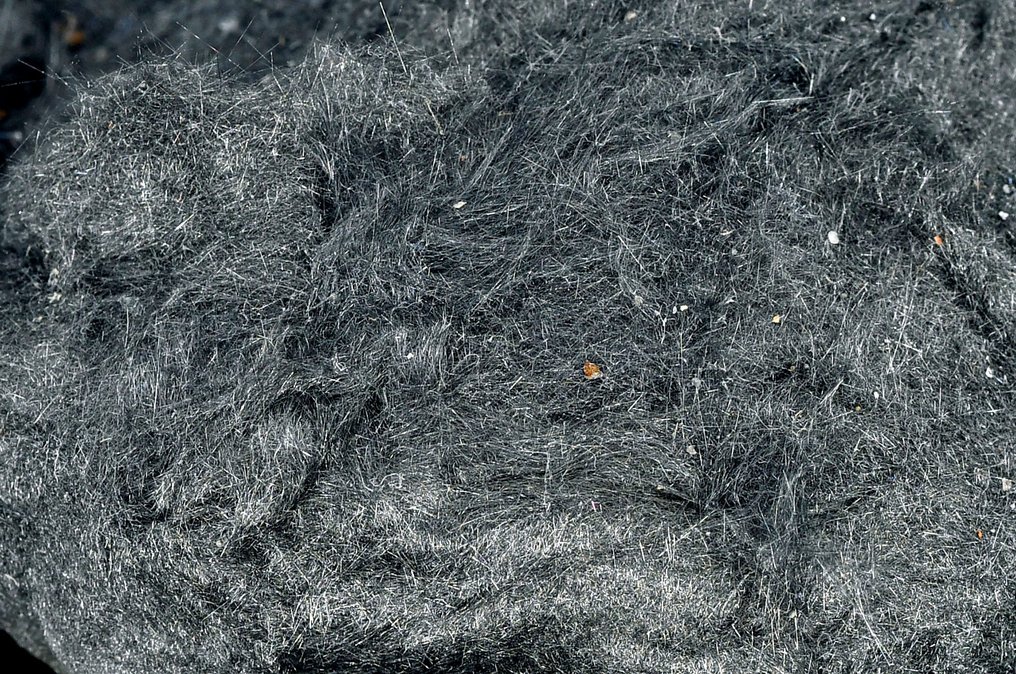 Very representative rare Boulangerite specimen. From Kosovo - Uncommon Sb and Pb sulfide - Height: 10 cm - Width: 8.6 cm- 277 g #3.2