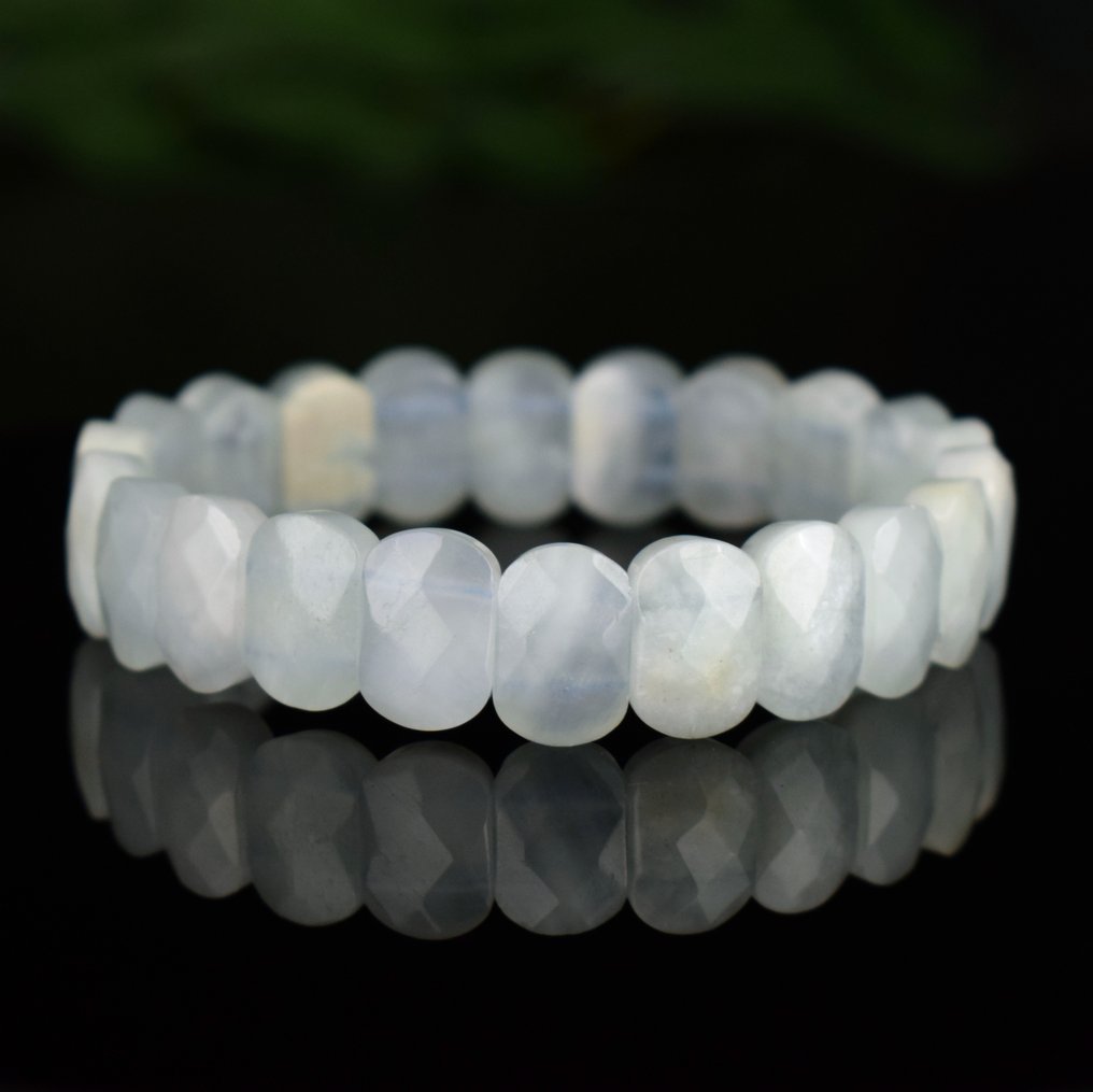 Genuine Brazilian Aquamarine – Elegance and Purity – High quality - Width: 14 mm- 31.9 g #3.2