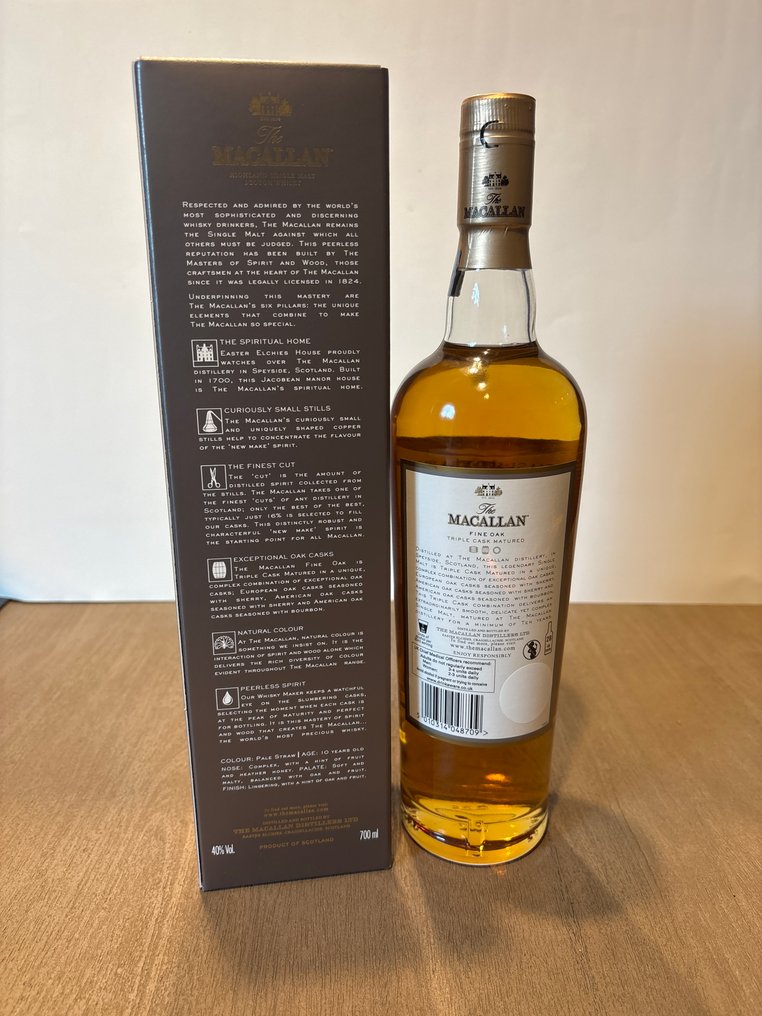 Macallan 10 years old Fine Oak Triple Cask Matured - 70 cl #1.0