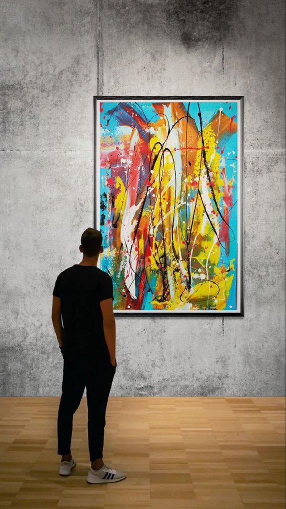 Luc Mora - Sur fond bleu - XXL #3.2