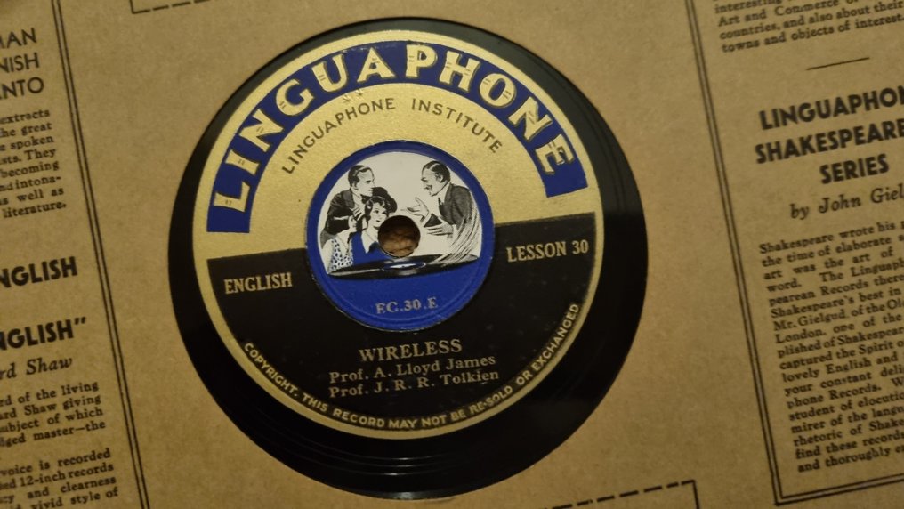 J.R.R.Tolkien & Lloyd - Linguaphone Language Courses - English - 1930-1930 #4.3
