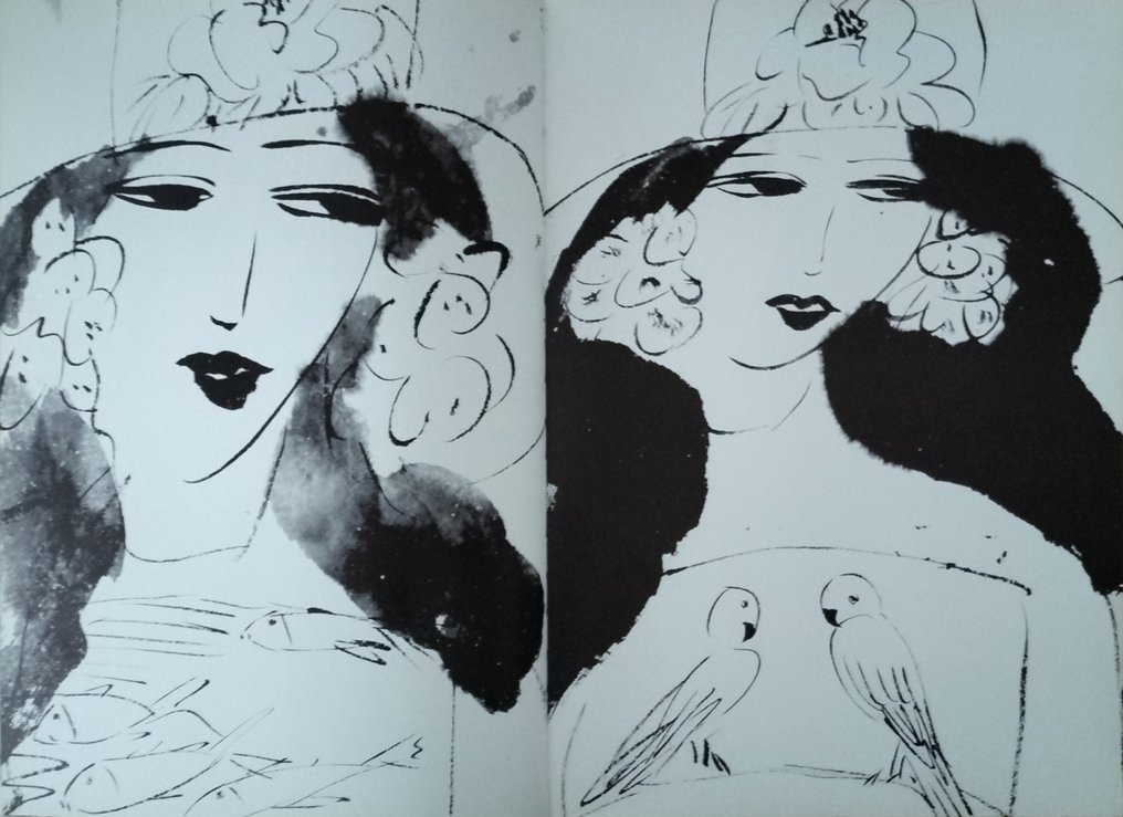 Walasse Ting - Blue Sky - 1991 #4.3