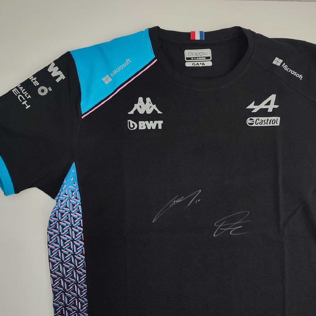 Alpine - Gasly + Colapinto - 2024 - Camiseta  #1.0