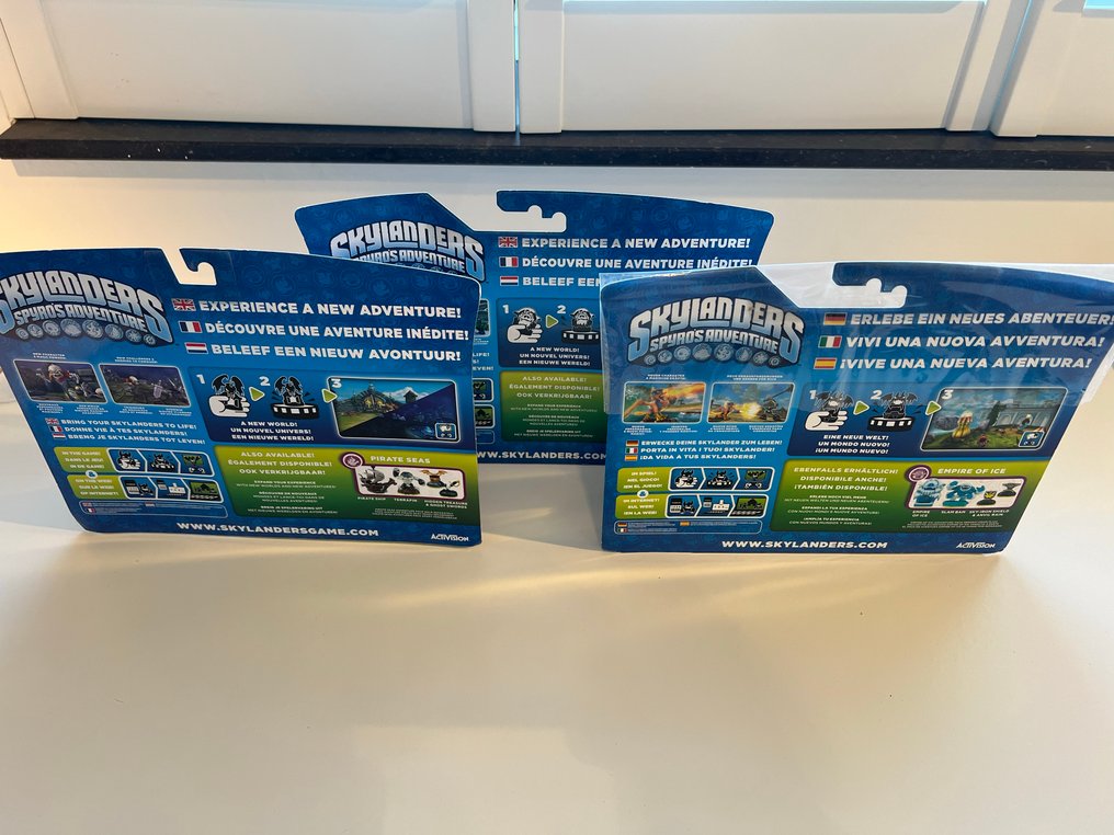 Video game figure Skylanders Spyros Adventure Adventure Pack Darklight Crypt Dragon's Peak Empire of Ice - 2010-2020 #4.3