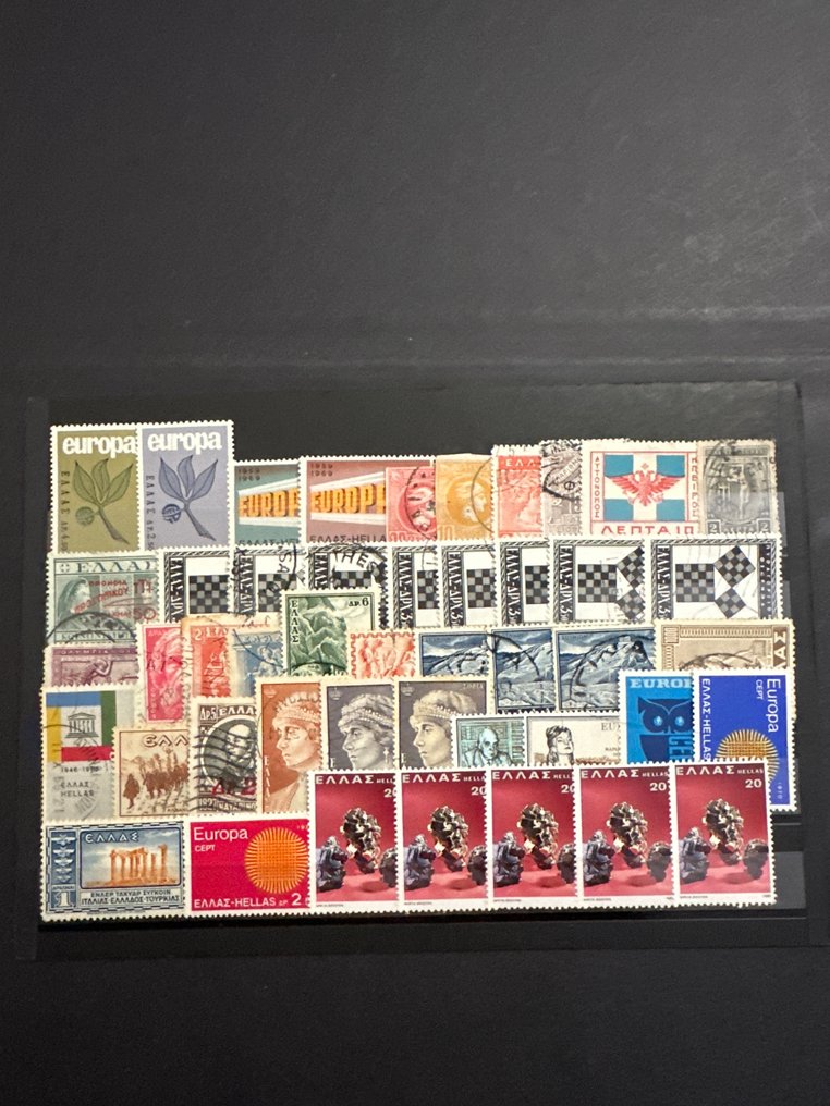 Grèce 1921/1961 - collection de timbres grecs - Michel catalog value (€840) #4.3
