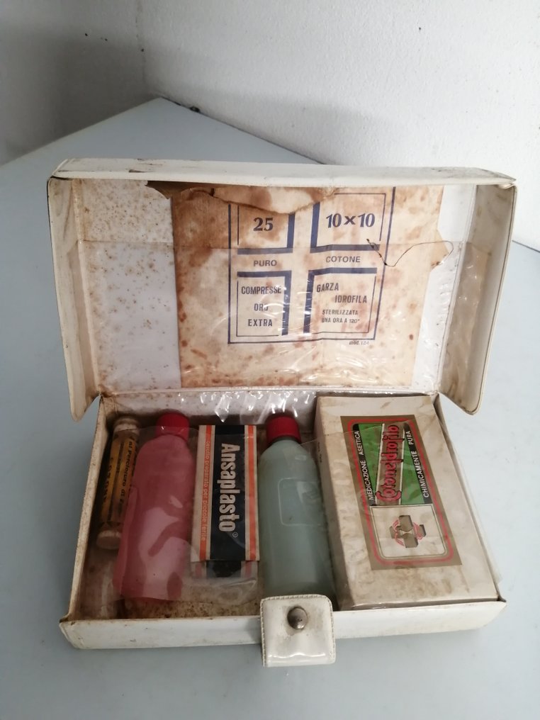 Primul ajutor - Rac - anii '60 - Semn publicitar - Aluminiu, Plastic #4.3