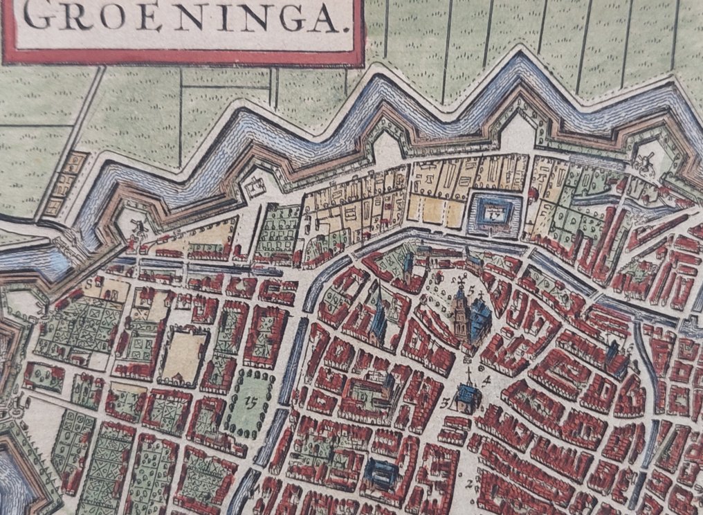 Netherlands - Groningen; Lodovico Guicciardini - Groeninga - 1652 #4.3