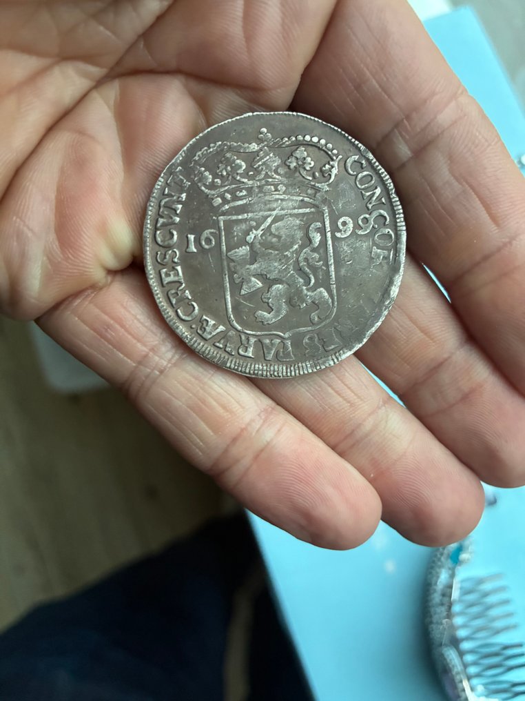 Netherlands, Gelderland Rijksdaalder 1699 / Rare (R)  (No reserve price) #3.2