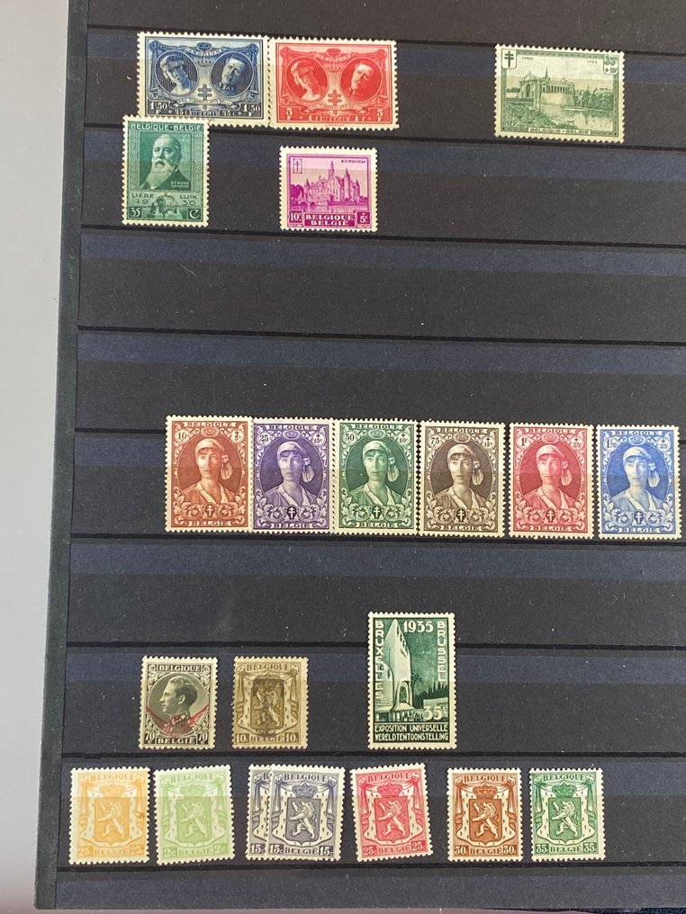 Βέλγιο 1910/1978 - Άλμπουμ γραμματοσήμων MH #1.0