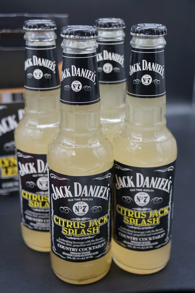 Jack Daniel's Citrus Jack Splash w/ carrier from Lynchburg Lemonade  - 10oz - 4 bottles #3.2