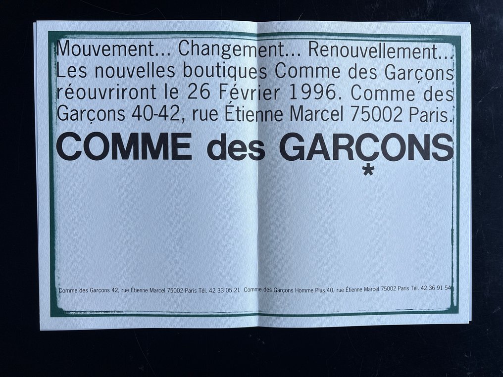 Yoshimo Seino - Comme des Garçons - 1996 #2.1