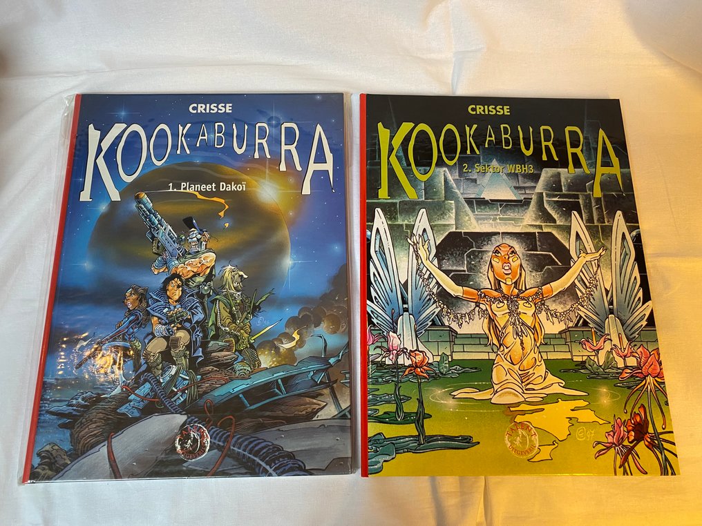 Kookaburra / Het Kristallen Zwaard - Opeenvolgende reeks HC - 12 Album - First edition #1.0
