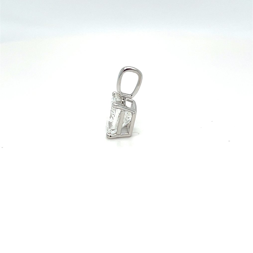 Ohne mindestpreis - Anhänger - 14 kt Weißgold -  2.01ct. tw. Diamant (Laborgezüchtet (Lab Grown)) #3.2