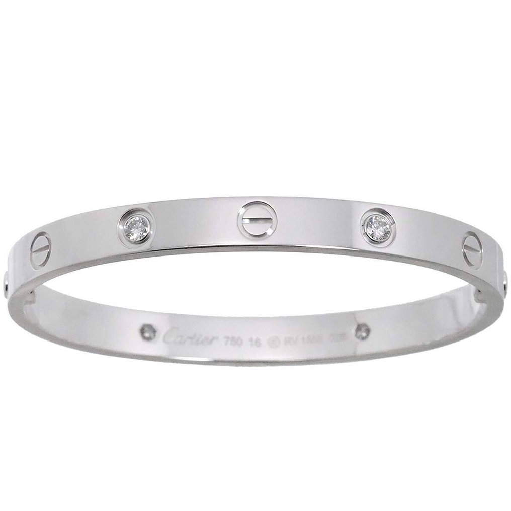 Cartier - Βραχιόλι - 18 καράτια Λευκός χρυσός #1.0