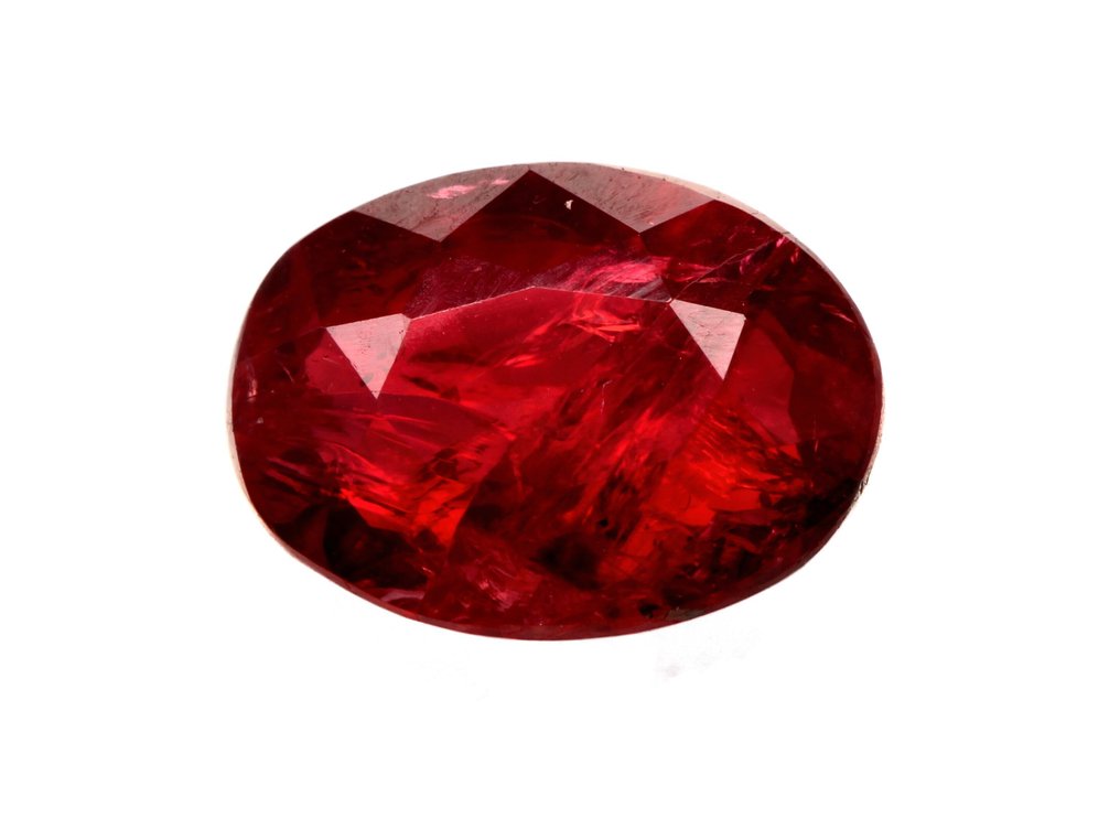 No reserve price Red, Orange Ruby  - 1.12 ct - Instituto Gemólogico Español (IGE) #1.0