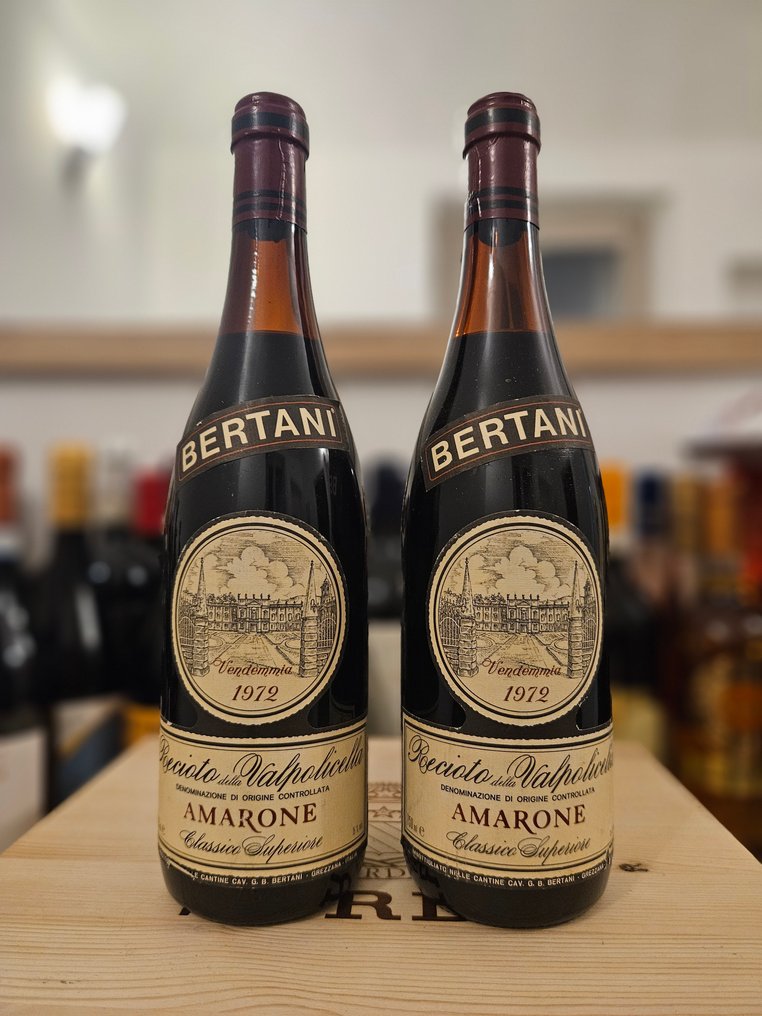 1972 Bertani - Amarone della Valpolicella - 2 Bottles (0.75L) #1.0