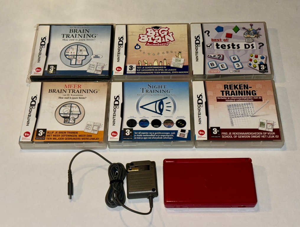 Nintendo - DS lite - Videogameconsole + games #1.0