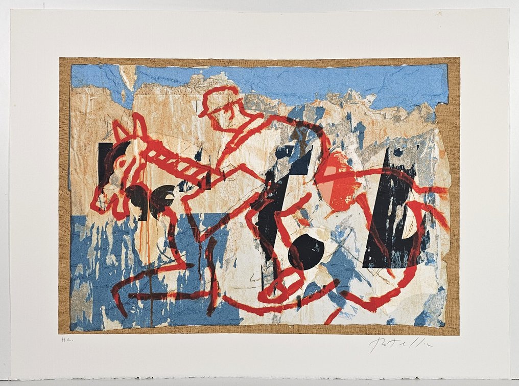 Mimmo Rotella (1918-2006) - Primo Futurismo #1.0