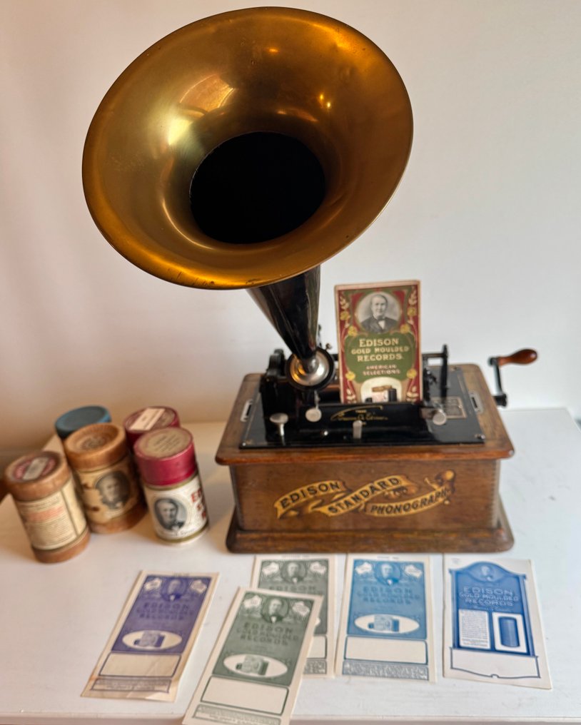 Edison - Edison Standard Phonograph Fonografo #1.0