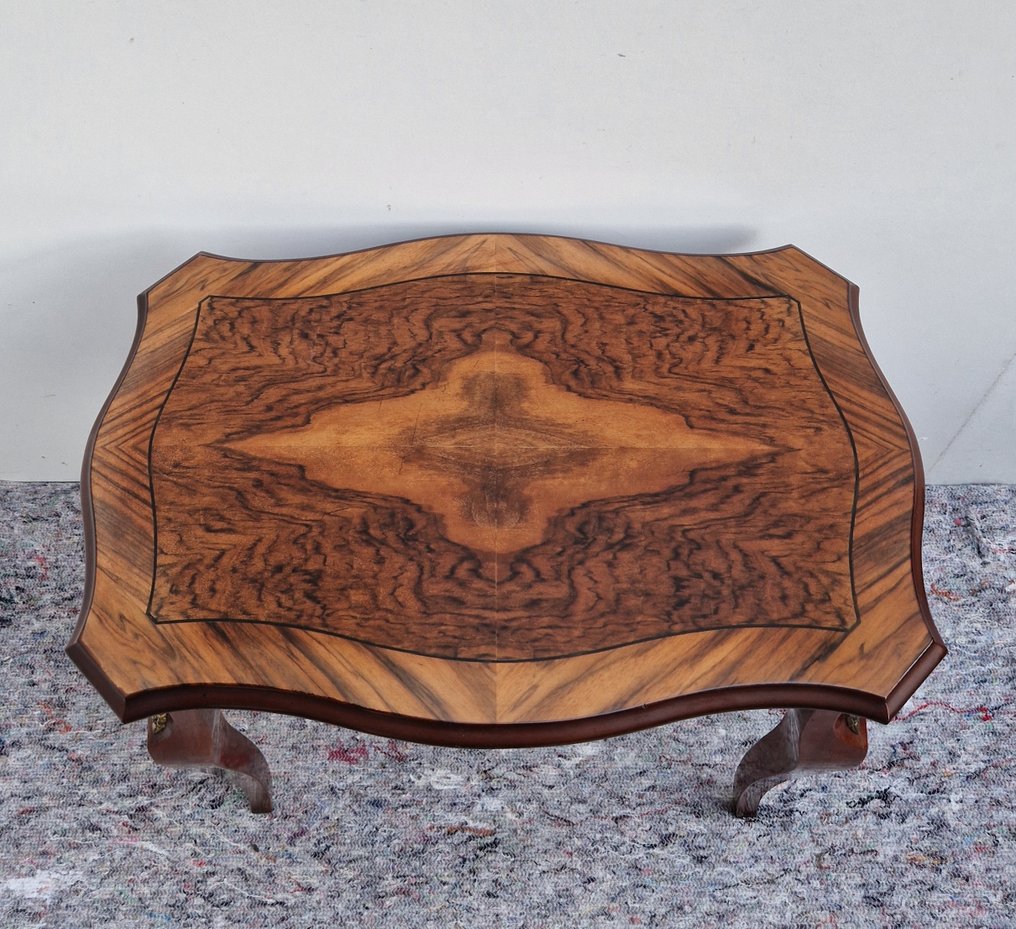 Louis XV stijl tafels - Nesting tables (2) - Mahogany, Bronze, Walnut #2.1