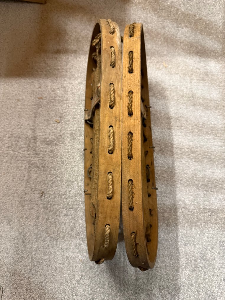 古老的山地士兵雪鞋 - 軍用裝備 #3.2