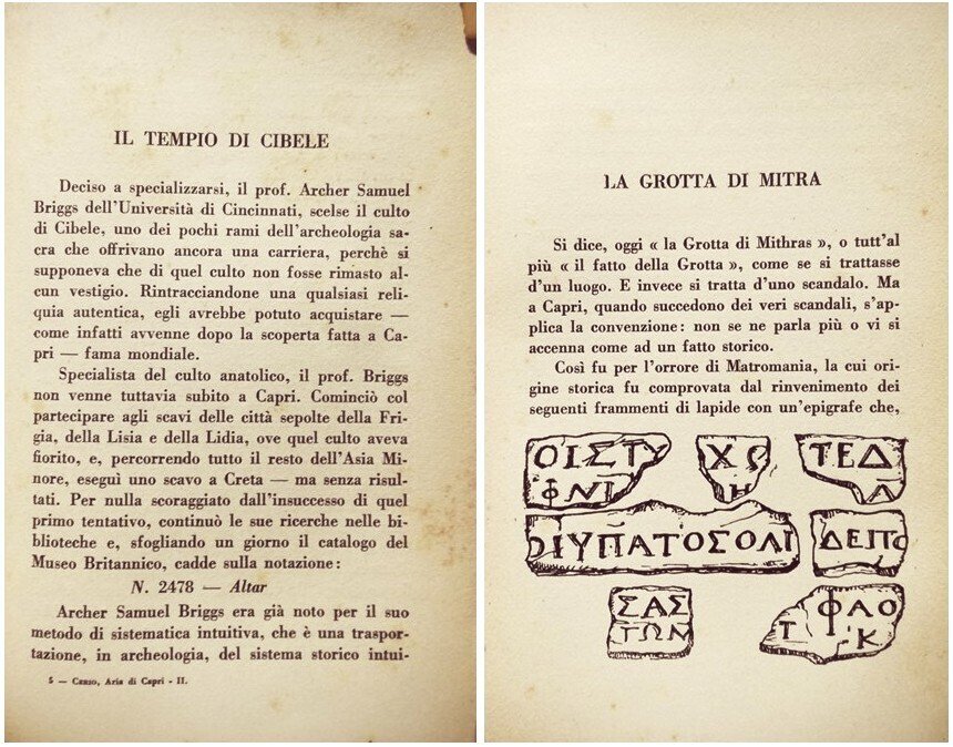 Cerio Edwin, Maiuri Amedeo, Munthe Axel - Lot with 3 books on Capri - 1936 #4.3