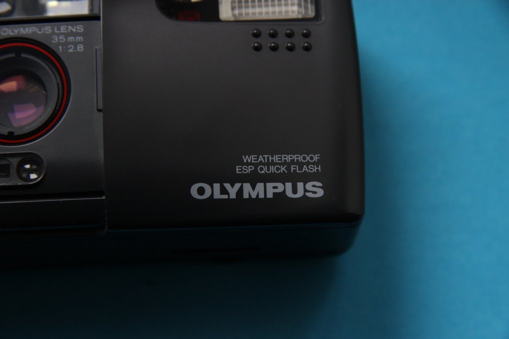 Olympus AF-1 Super with leather case Fotocamera compatta analogica #4.3