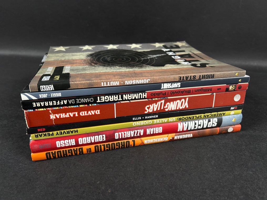 Azione 8x albi assortiti - Young Liars, Human Target, Spaceman, L'orgoglio di Baghdad - 8 Comic - Første utgave - 2010 #3.2