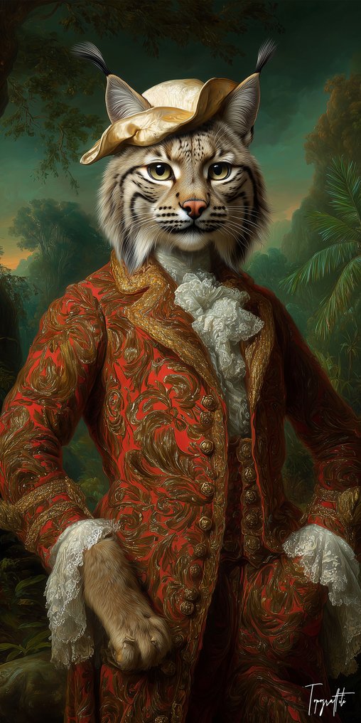 Topograffiti - Le lynx- XL - 10% Don #1.0