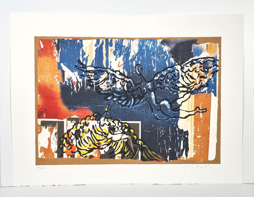 Mimmo Rotella (1918-2006) - L'Angelo Cattivo #2.1