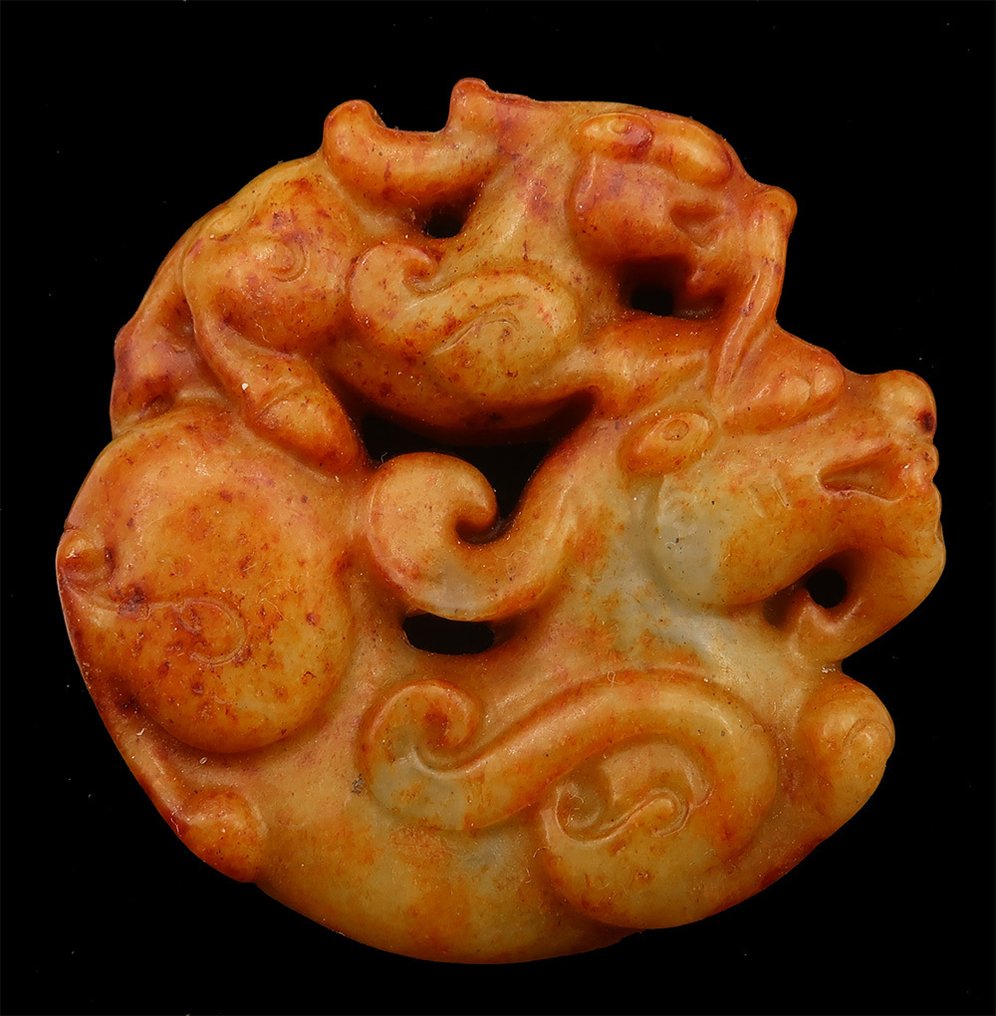 Amulette des Deux Dragons Chilong: Harmónia, Védelem és Jólét - Amulett #1.0