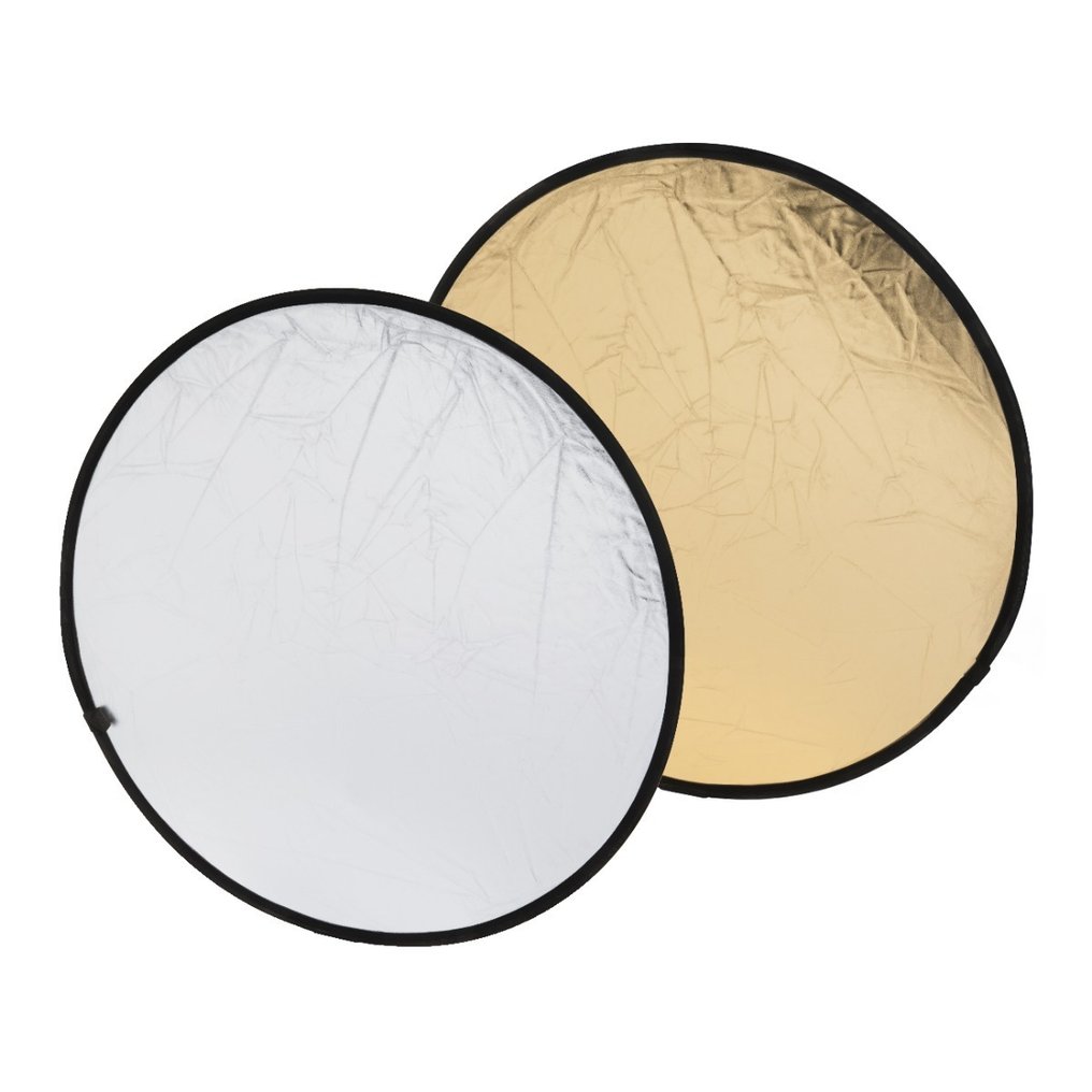 Starblitz 2-in-1 Reflectiescherm Grijs / Wit 56cm + Starblitz 2-in-1 Reflectiescherm Goud / Zilver 107cm Studio lights #2.1