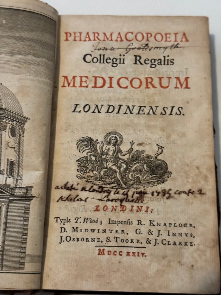 Collectif - Pharmacopoeia Collegii Regalis Medicorum Londinensis. - 1724 #1.0