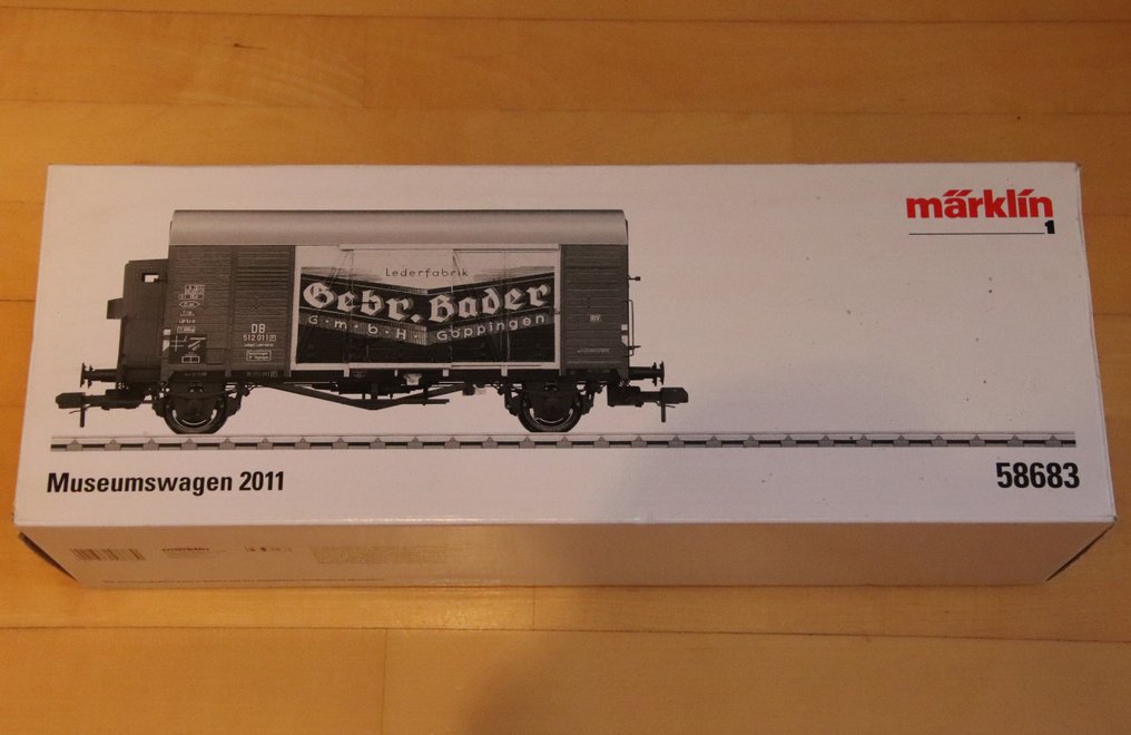 Märklin 1 - 58683 - Τρένο μοντελισμού μεταφοράς εμπορευμάτων (1) - Μουσείαwagen 2011 - DB #1.0